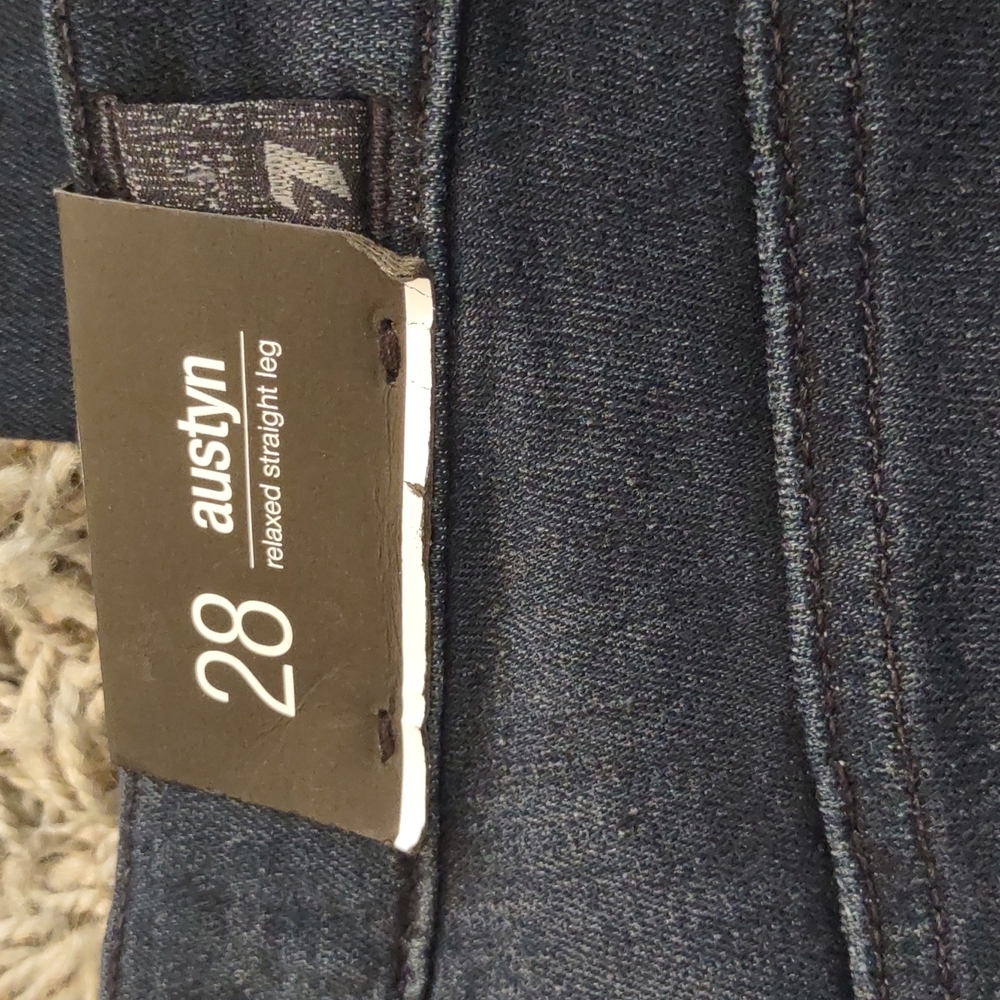 7 for All mankind AUSTYN relaxed straight leg mens jeans 28 active sport Stretch - Picture 5 of 8